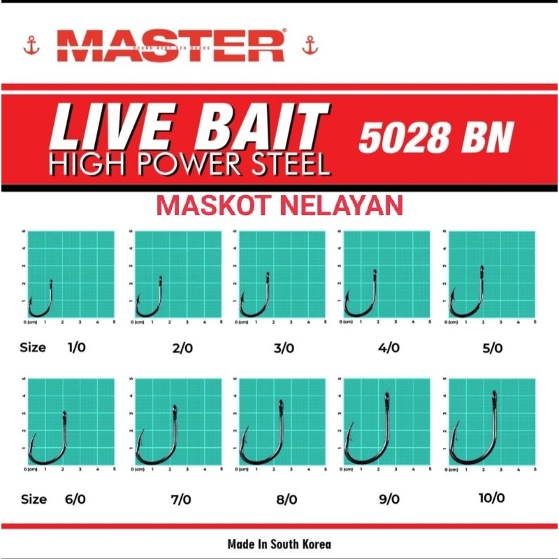 HOOK LIVE BAIT MASTER KOREA