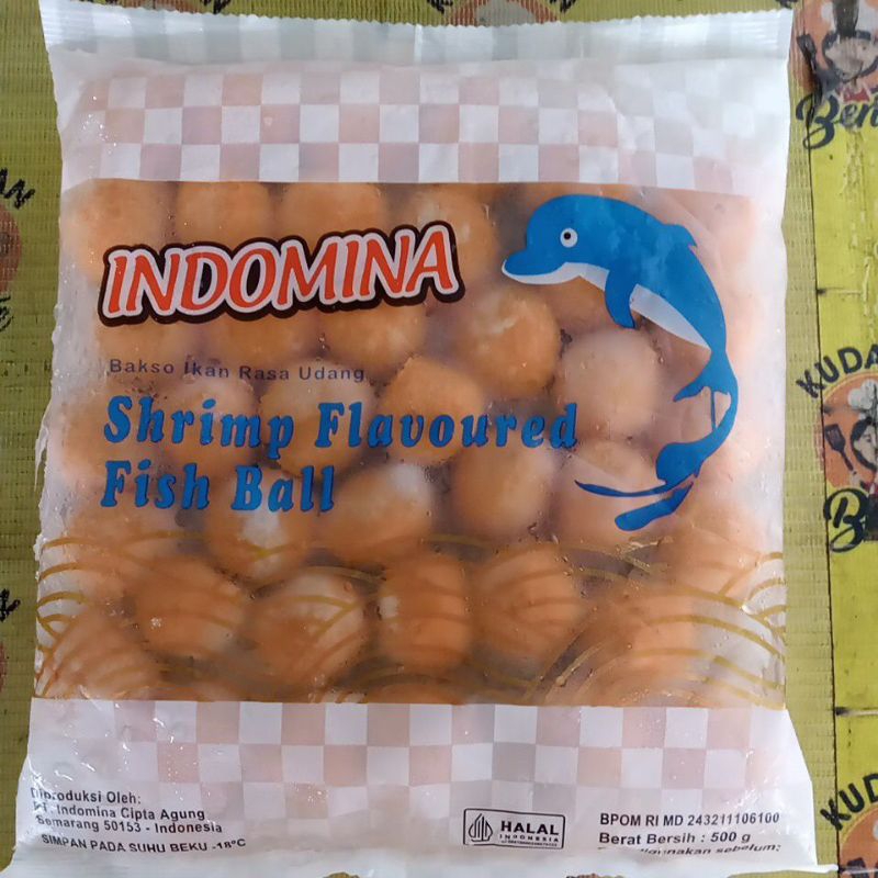 

Bakso Udang Indomina netto 500gr