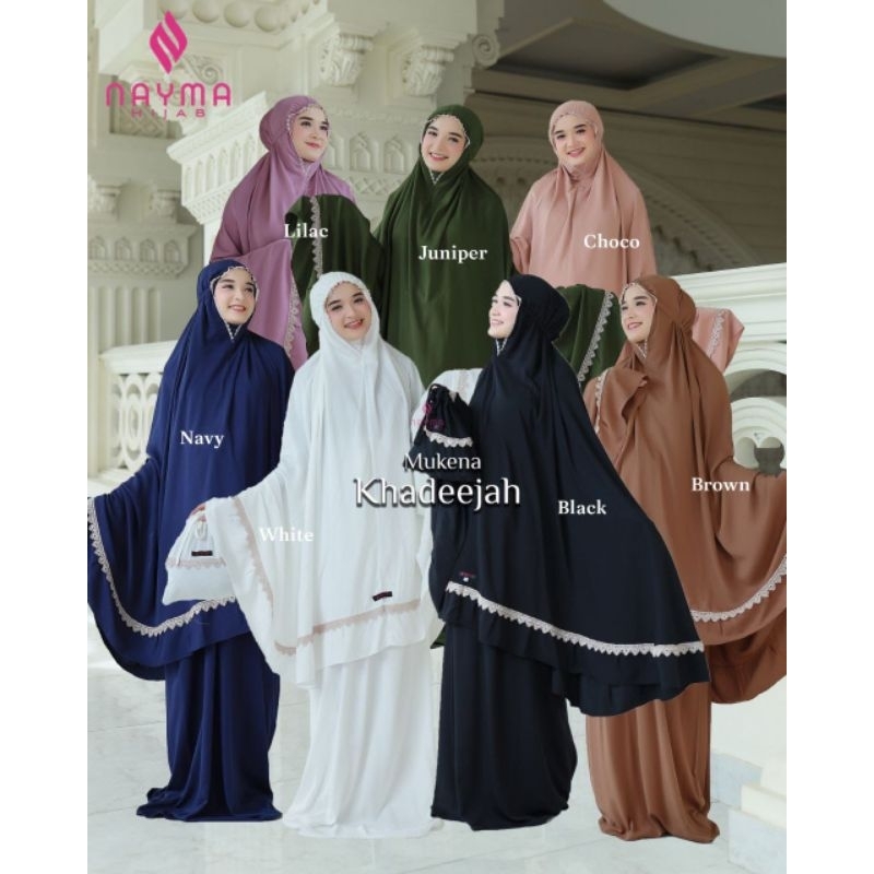 Mukena Khadeejah by Nayma Hijab (Mukena Dewasa)