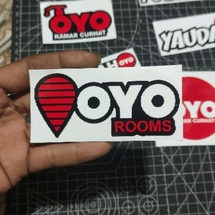 stiker oyo stiker motor mobil