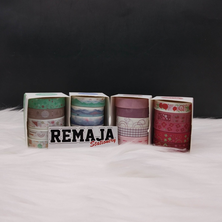 

Washi Tape / Isolasi Kertas Motif XM-JC02