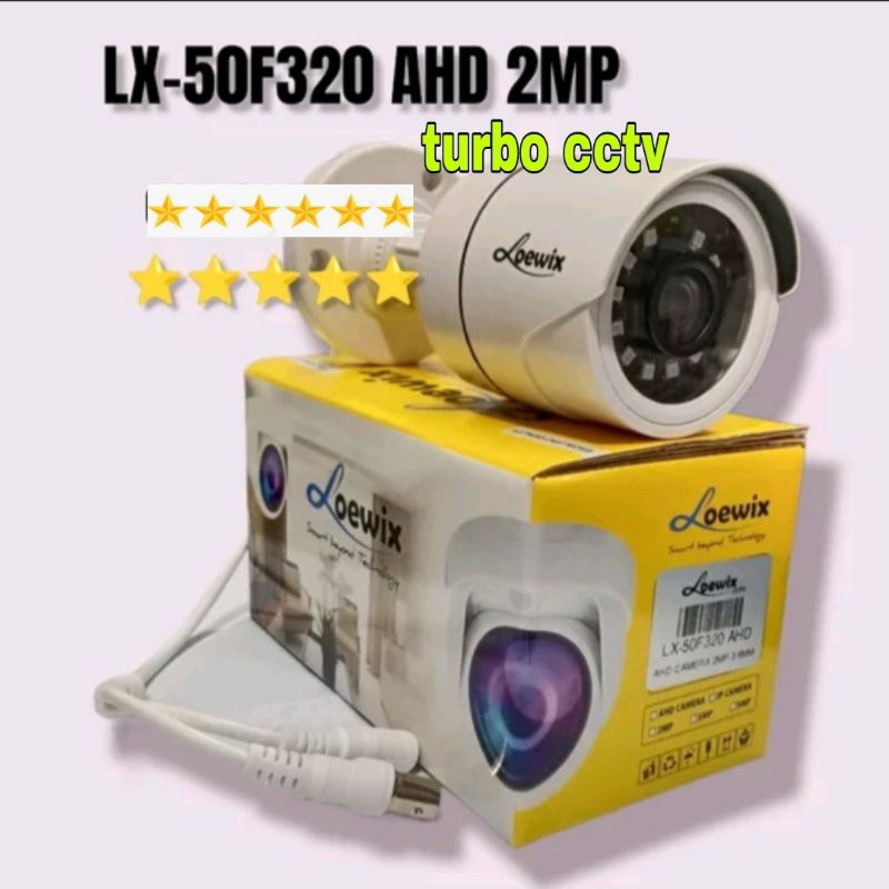 kamera cctv ahd outdoor 2.0 megapixel full 1080p loewix