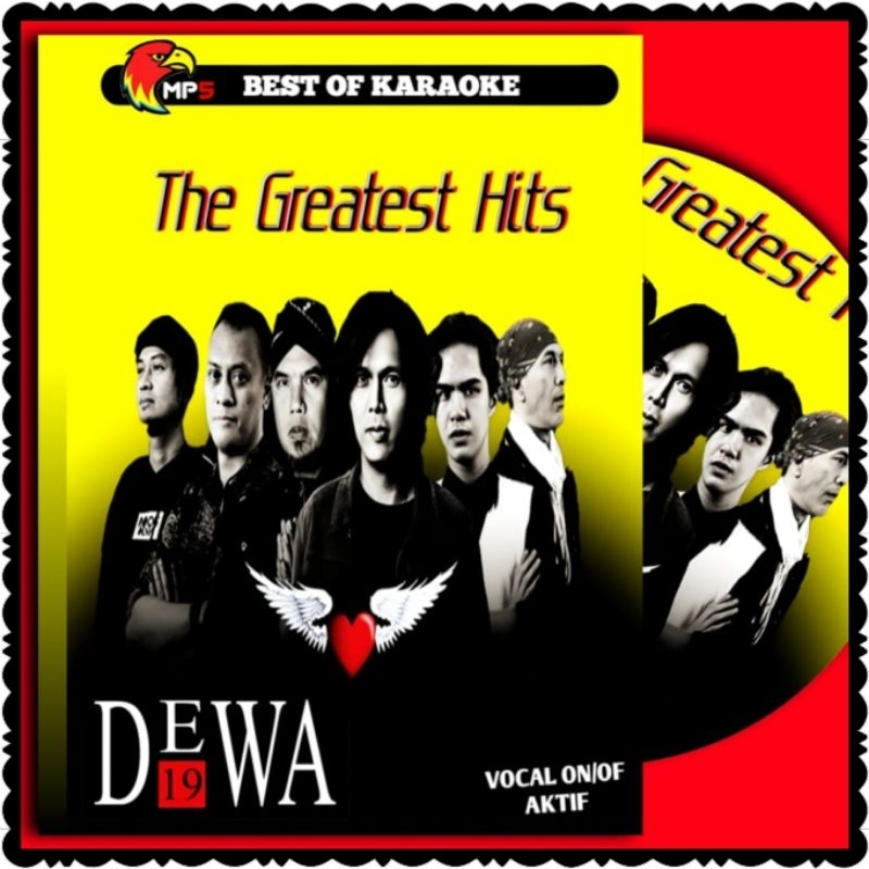 KASET DVD MP5 79 LAGU KARAOKE BAND DEWA 19 LENGKAP-VOCAL ON OF AKTIF -LAGU DEWA19- ALBUM LAGU DEWA 1