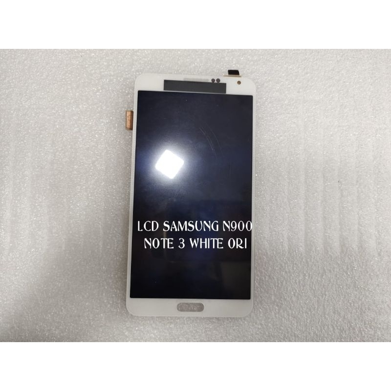 LCD SAMSUNG N900 NOTE 3 WHITE ORI