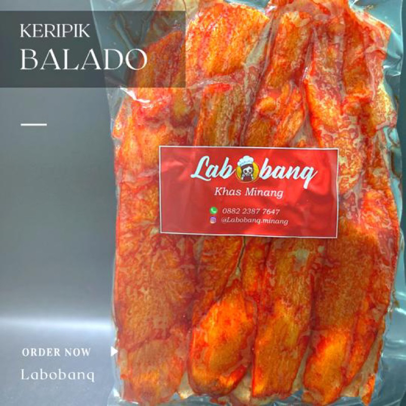 

KERIPIK SINGKONG BALADO 3X7 KHAS PADANG