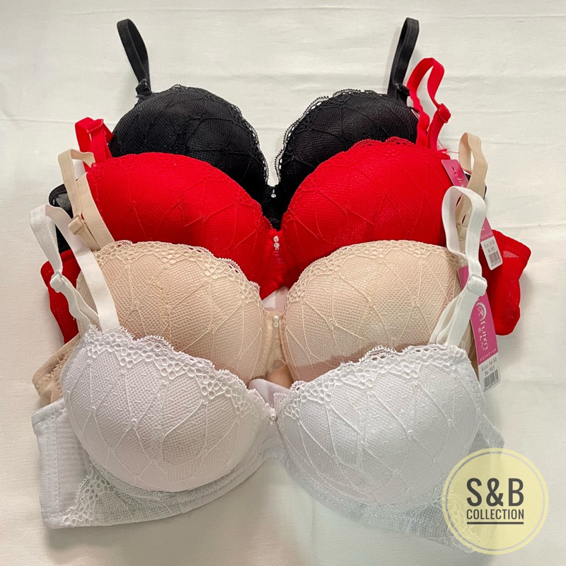 PUSH UP BRA | BH BUSA TEBAL | BRA BUSA TEBAL | LACE BRA | BRA BRUKAT | BH BROKAT | ADJUSTABLE STRAPS