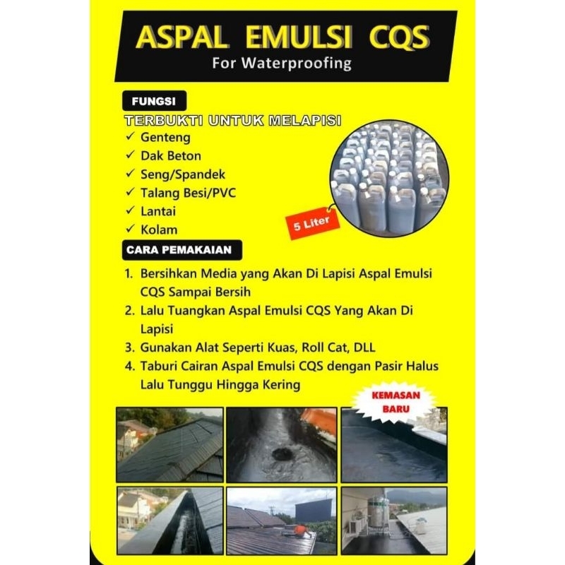 Waterproofing aspal emulsion