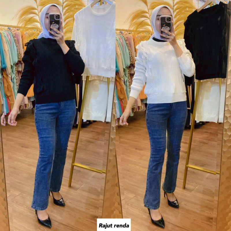 Premium Rajut Renda Import