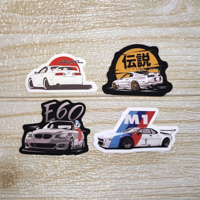 

Sticker Pack Supra BMW E60 M1 Pro Car