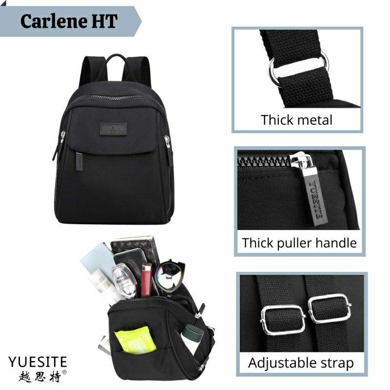 TAS RANSEL KECIL KEKINIAN YUESITE CARLENE HT SMALL BACKPACK