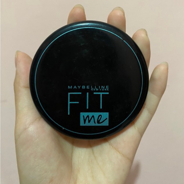 Bedak Maybelline Fit Me Matte + Poreless Powder / shade Ivory / second hand / beli di Watson 100% or