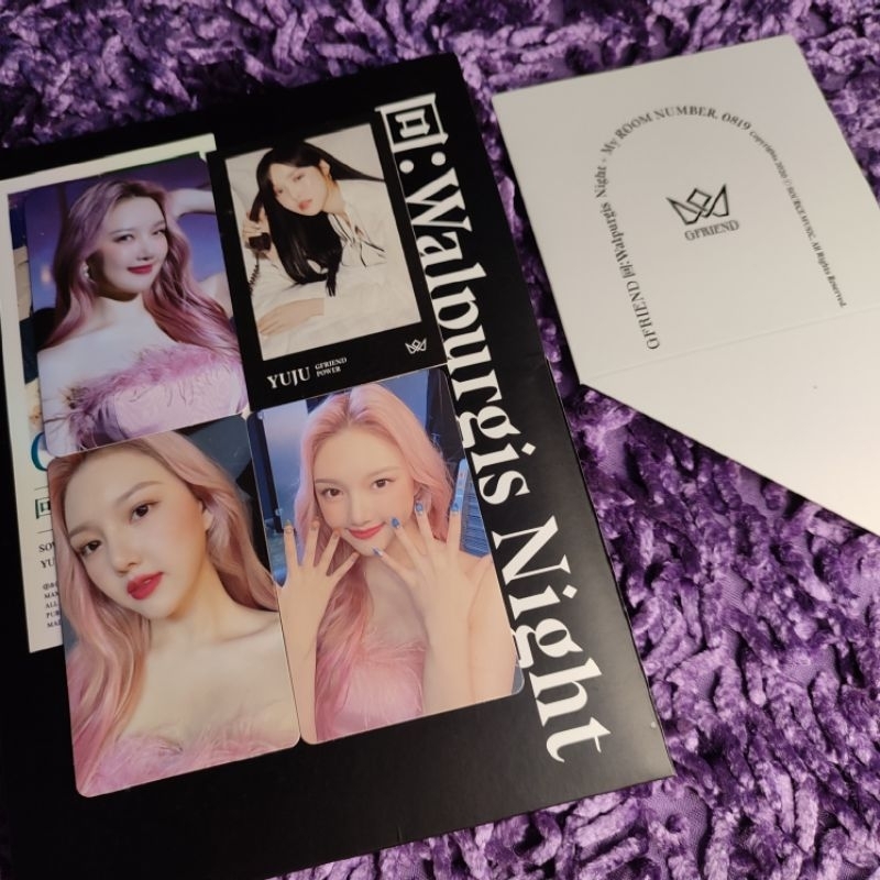 Yerin Walpurgis Night Album Photocard FULLSET