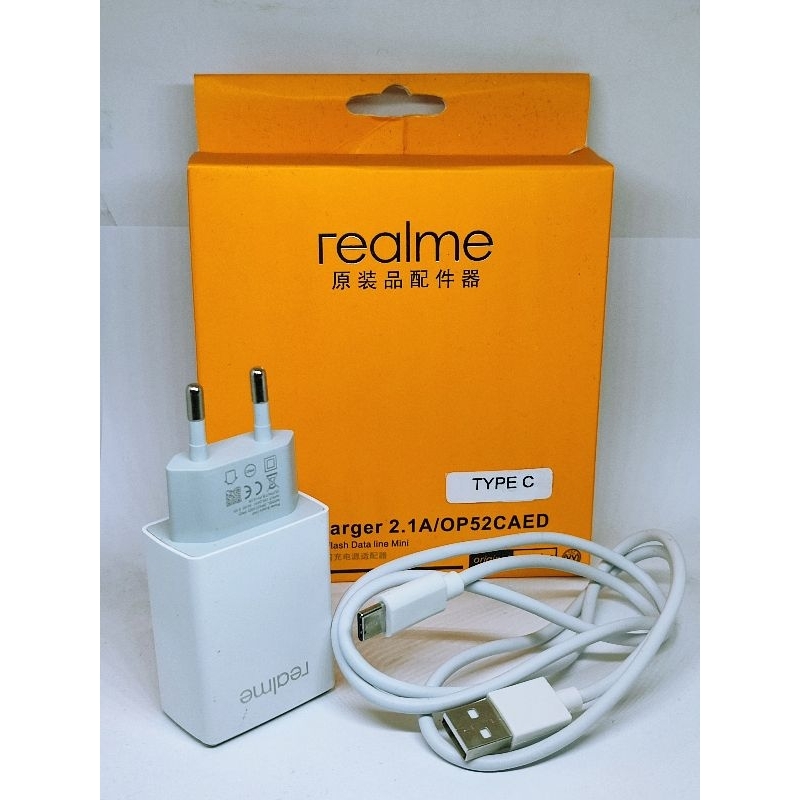 CHARGER CASAN REALME TYPE C TIPE C ORIGINAL