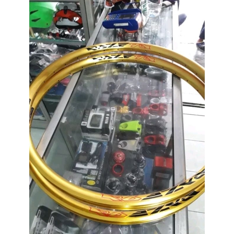 Rims Velg Sepeda Mtb 27.5 Raze Gold Anodes 32 Hole Harga Satuan