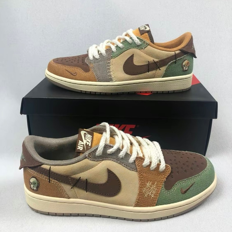 Nike Air Jordan 1 Low OG Zion Williamson Voodoo 100% Authentic