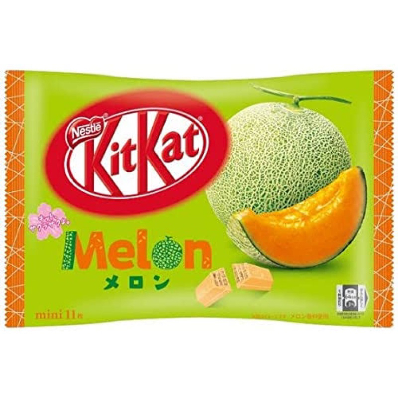 KitKat Melon isi Mini 10 Japan Snack Kit Kat Jepang Import Premium Melon