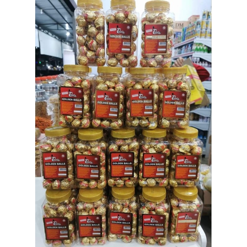 

COKLAT TOBELO/COKLAT BENTUK BOLA/TOBELO GOLDEN BALLS 1 TOPLES 240gr