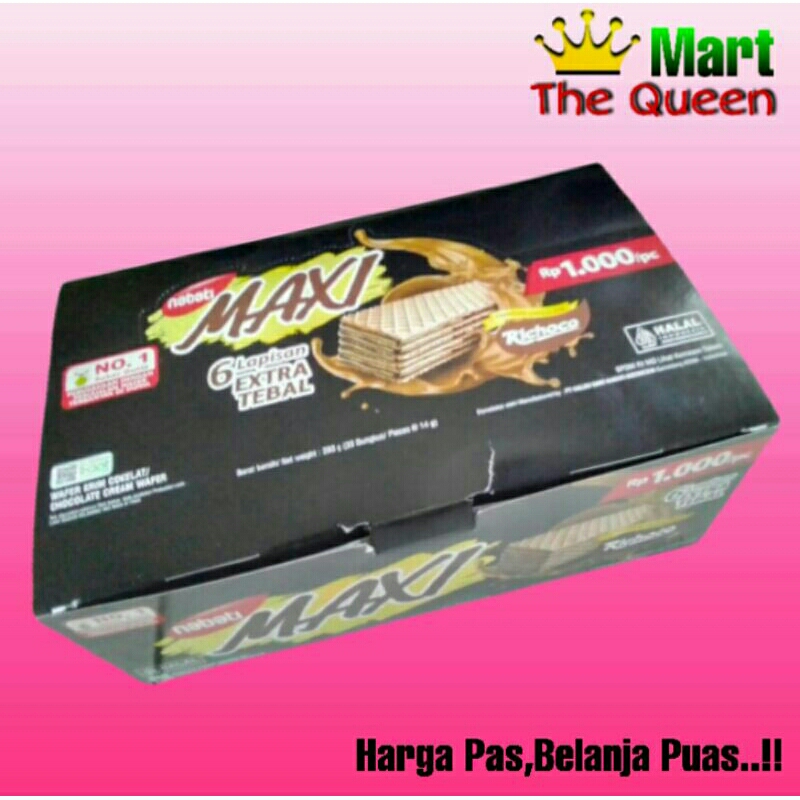 

NABATI MAXI wafer 1 pack isi 12 pcs