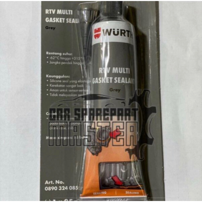 LEM WURTH / LEM RTV SILICONE MULTI GASKET SEALANT GREY