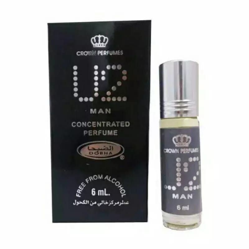 Parfum Dobha U2 MAN 6ml roll on - Dobha Parfum U2man non alkohol