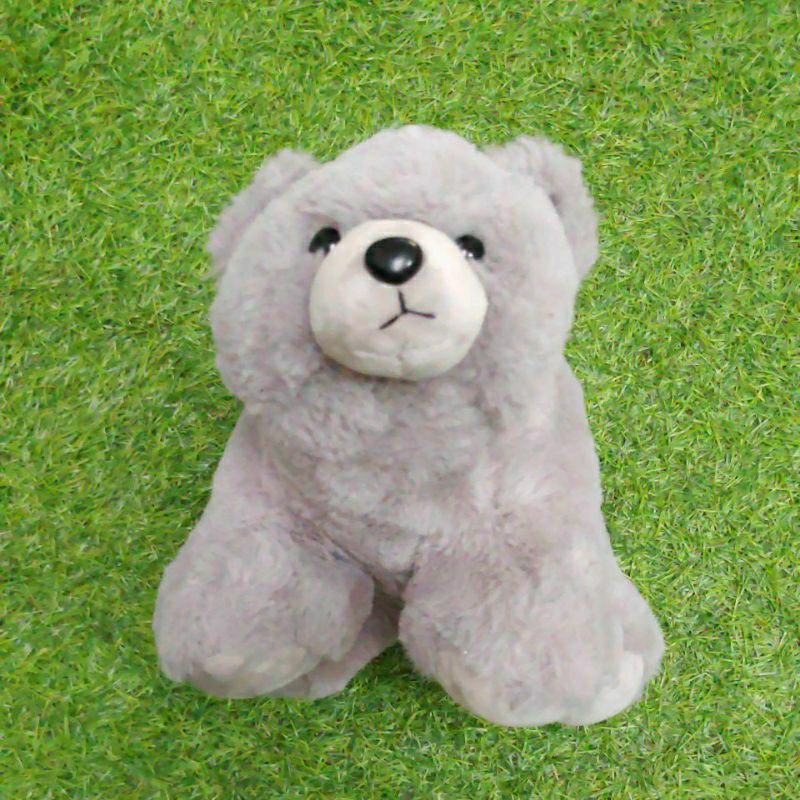 Boneka MINISO Polar Bear Grey Plush Original - Hadiah ulang tahun