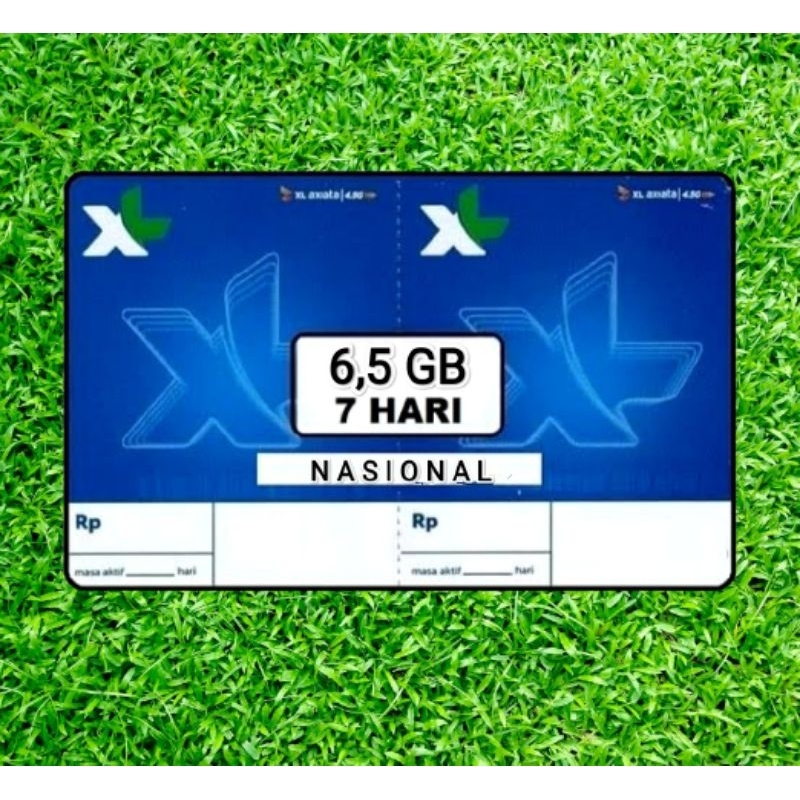 Voucher XL 6,5 GB Upszie 9.5 GB 7 Hari Mini