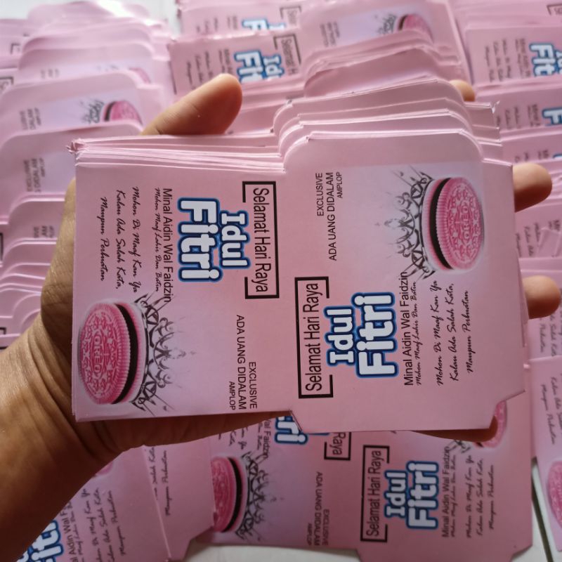 

100 LEMBAR MEDIUM OREO BLACK PINK