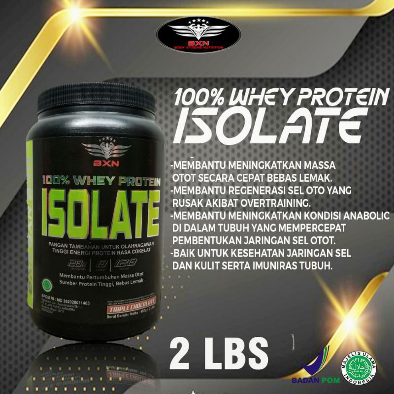 Bxn Whey protein isolate 2lbs