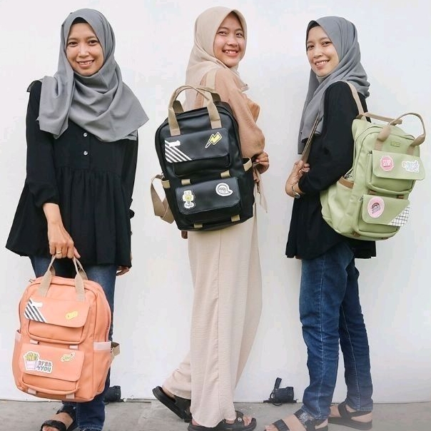 Tas Ransel Lili Rumah Warna