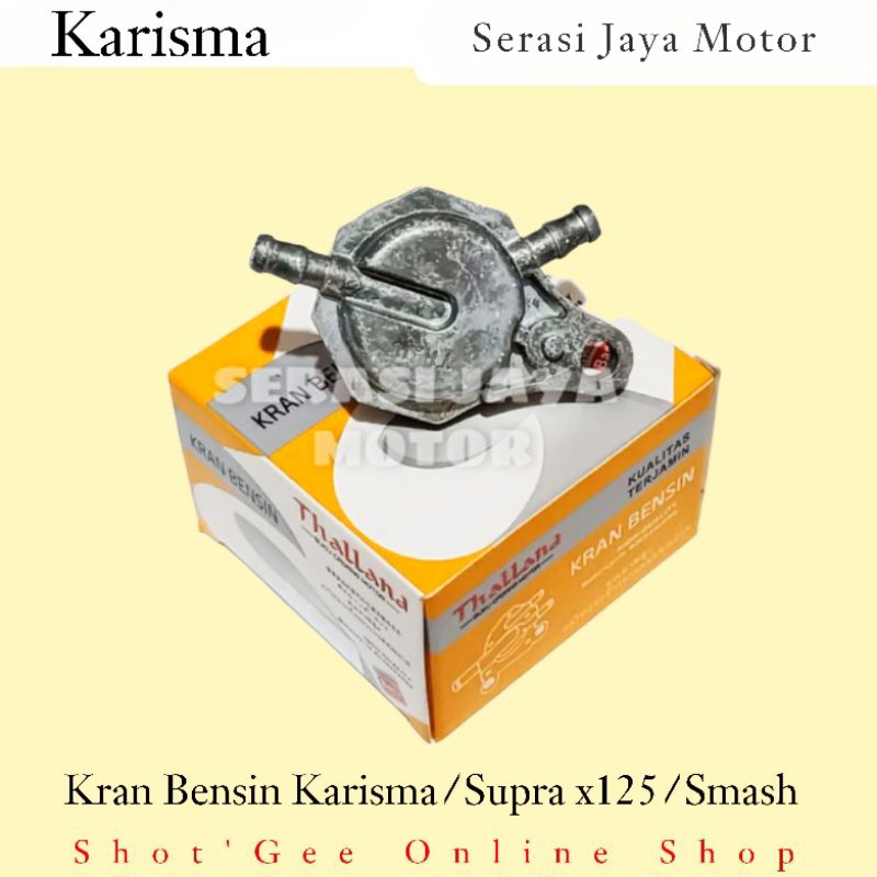 KRAN BENSIN MEMBRAN BENSIN SMASH / KARISMA / SUPRA X125