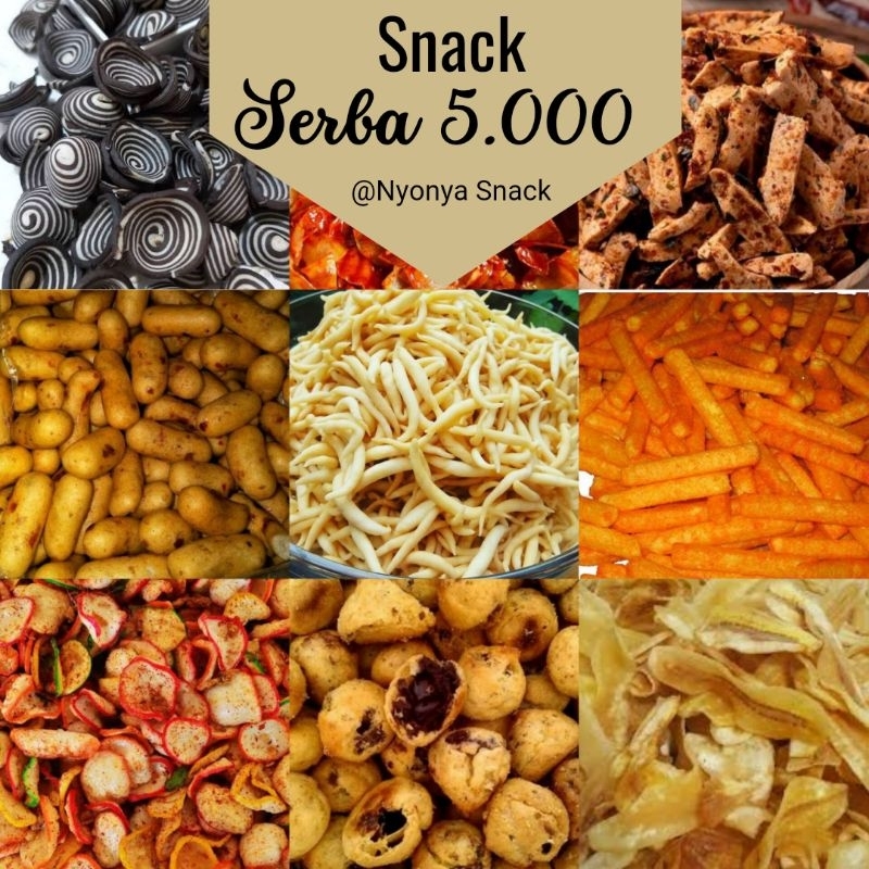 

Snack Kiloan murah serba 5.000