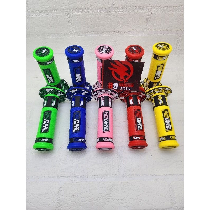 Handgrip Protaper Variasi Warna Universal Semua Motor Bisa - Grip Protaper Donat Variasi