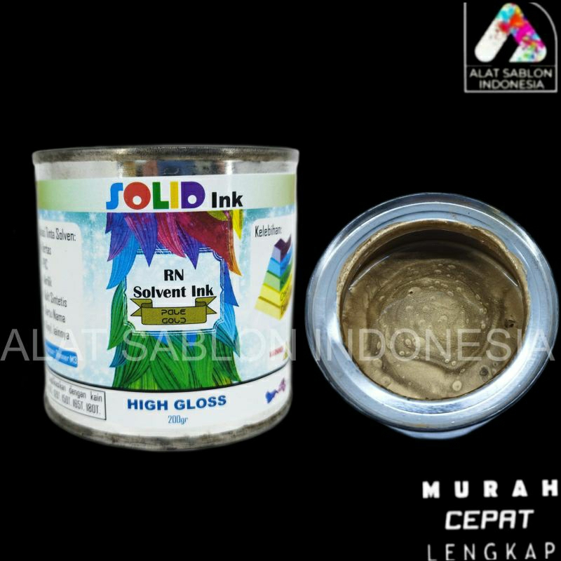 

TINTA SABLON PVC SOLID INK PALE GOLD 200GR