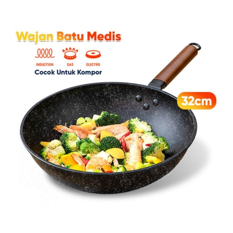 wajan merek batu medis