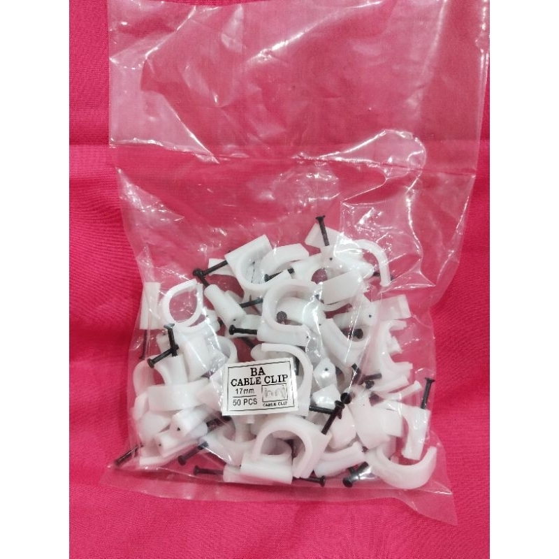 KLEM KABEL KLEM PIPA PAKU HITAM NO 17