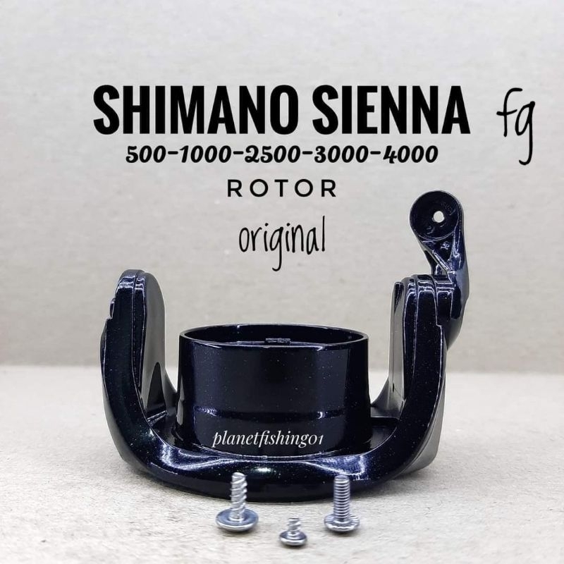 rotor shimano sienna fg 500 1000 2500 3000 4000 / rotor reel shimano sienna fg 500 1000 2500hg c3000