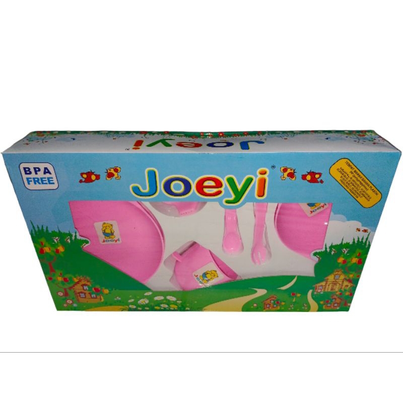 Set Makan bayi/Tempat makan bayi merk Joeyi