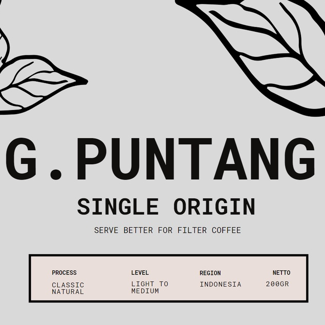 

kopi arabika gunung puntang