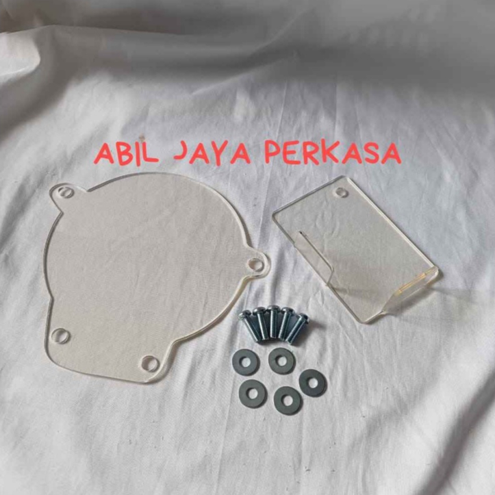 COVER CVT AEROX NEW AKRILIK TUTUP COVER CVT AEROX NEW FREE BAUT [AJP]