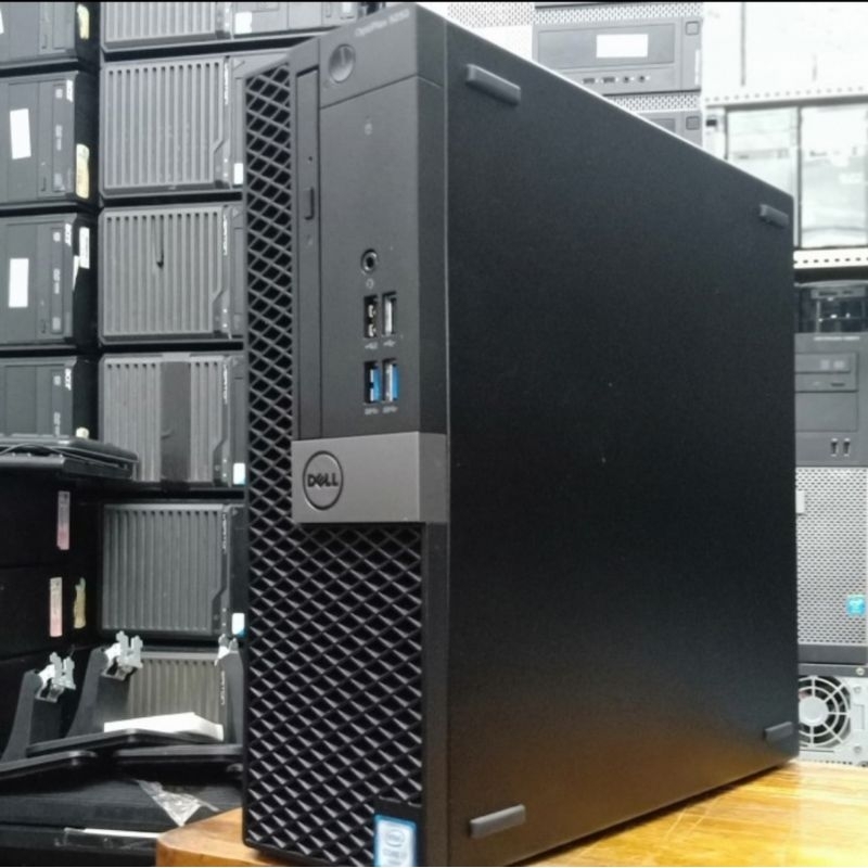 PC DELL OPTIPLEX 5050 CORE I3-6100 RAM 8GB SSD 256GB, SANGAT MULUS