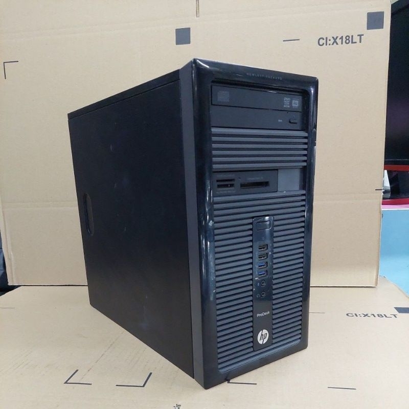 OBRAL CPU PC HP CORE I5 4570 MEMORY 8 GB SSD 256 GB WIN10 BERGARANSI