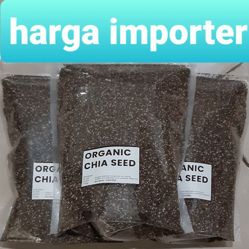 

Chia seeds organik 1kg