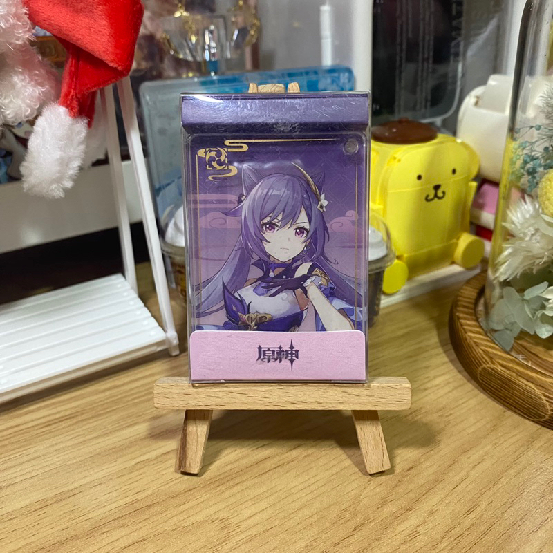 [READY] KEQING GENSHIN IMPACT KEYCHAIN ACRYLIC METAL