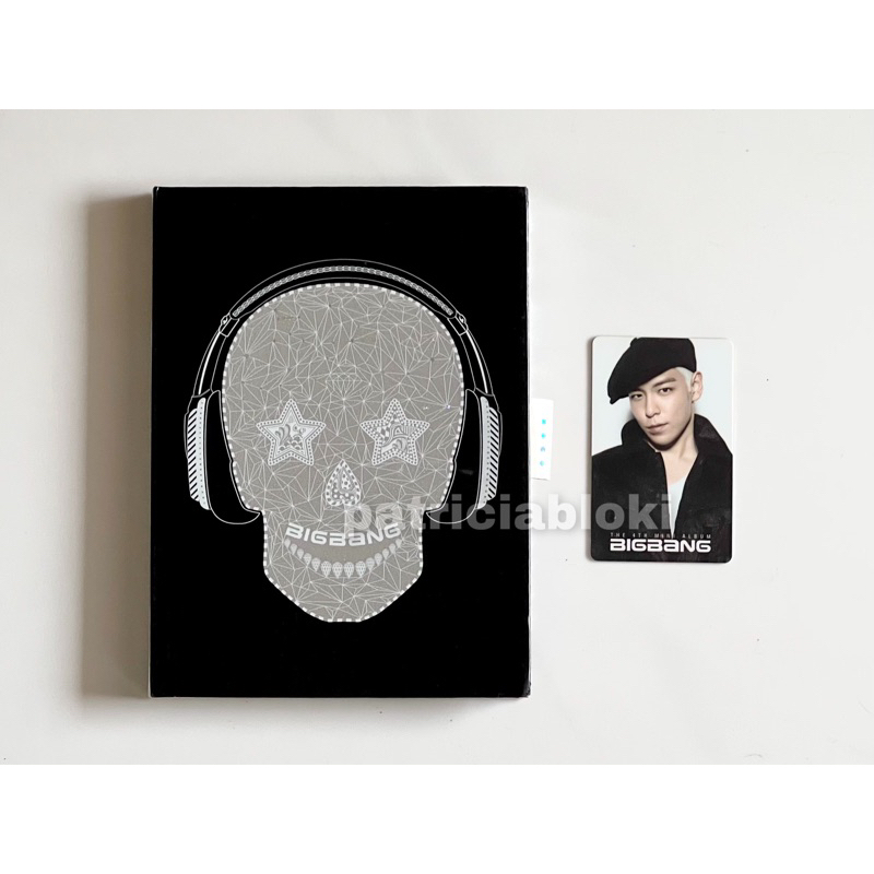 BIGBANG Fullset Album Tonight Rare Pc Photocard T.O.P TOP G-Dragon Taeyang Daesung Seungri GD GDrago