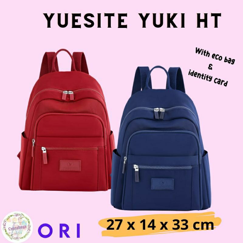 TAS RANSEL WANITA YUESITE YUKI HT IMPORT MEDIUM BACKPACK