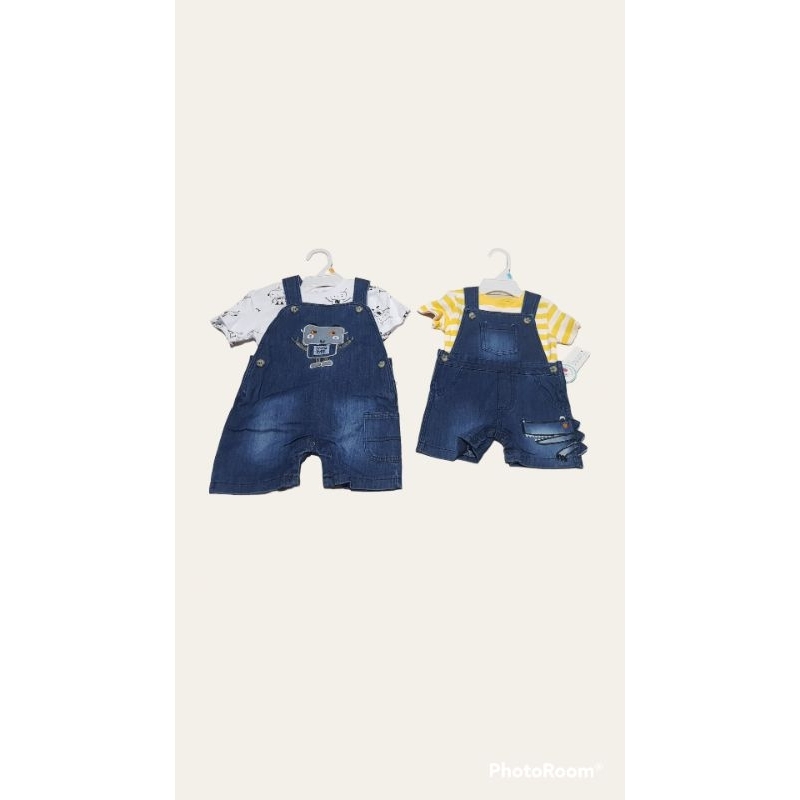 OVERALL JEANS PENDEK CUTE KOALA