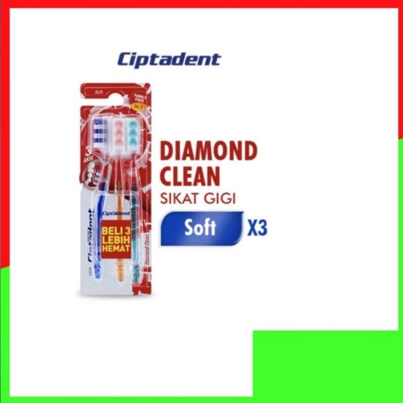 Sikat Gigi Ciptadent Murah isi 3