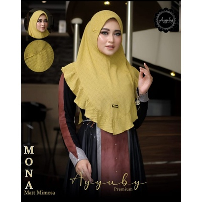 BERGO PAD MONA MIMOSA BY AYYUBY PREMIUM INSTAN