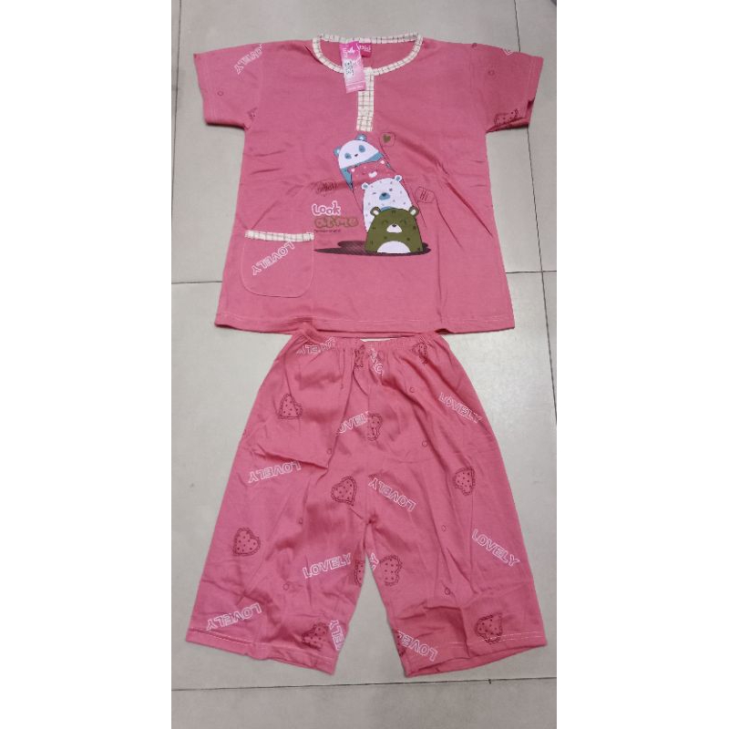 BAJU TIDUR ANAK TANGGUNG PENDEK / BAJU TIDUR ¾ TANGGUNG / BAJU TIDUR ANAK MURAH / BAJU TIDUR KAOS / BAJU TIDUR TANGGUNG BIO