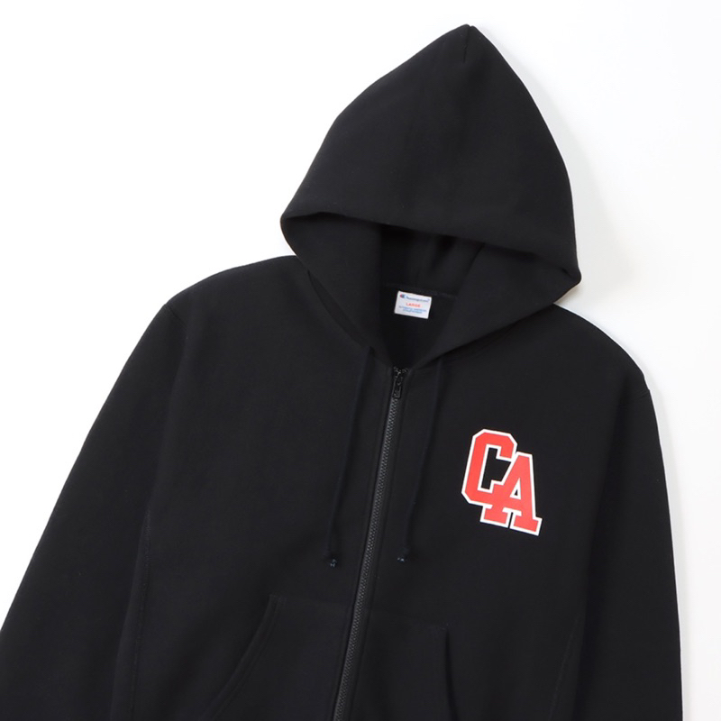 Hoodie Zipper Champion CA California &amp; Rhode Island Original Japan Market